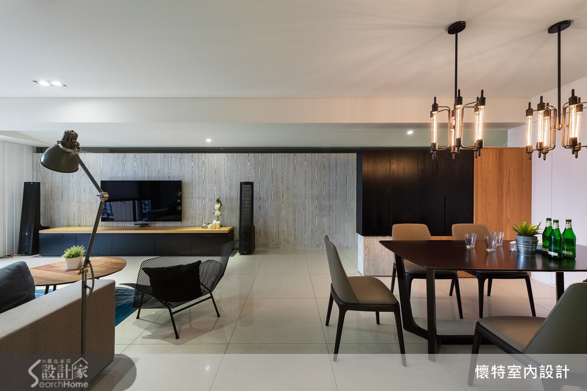 40坪新成屋(5年以下)＿工業風餐廳案例圖片＿懷特室內設計＿懷特_16之4