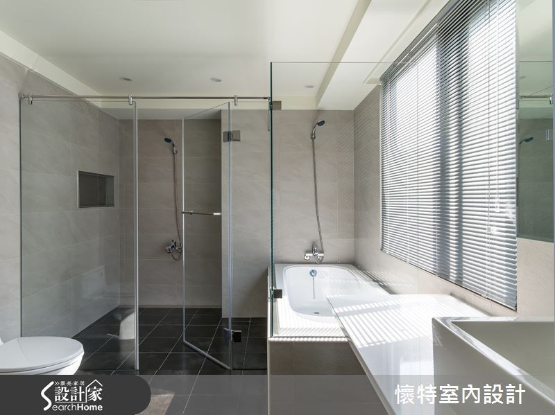35坪老屋(16~30年)＿現代風浴室案例圖片＿懷特室內設計＿懷特_18之20