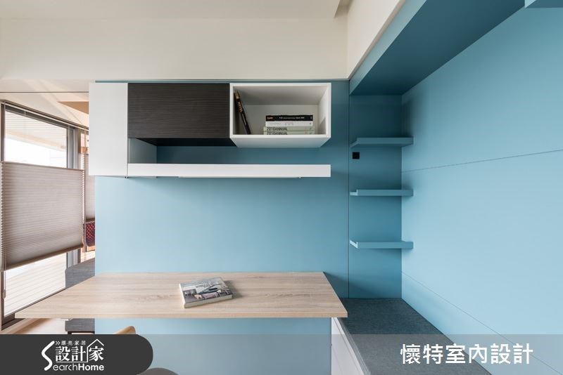 20坪新成屋(5年以下)＿現代風書房案例圖片＿懷特室內設計＿懷特_20之12