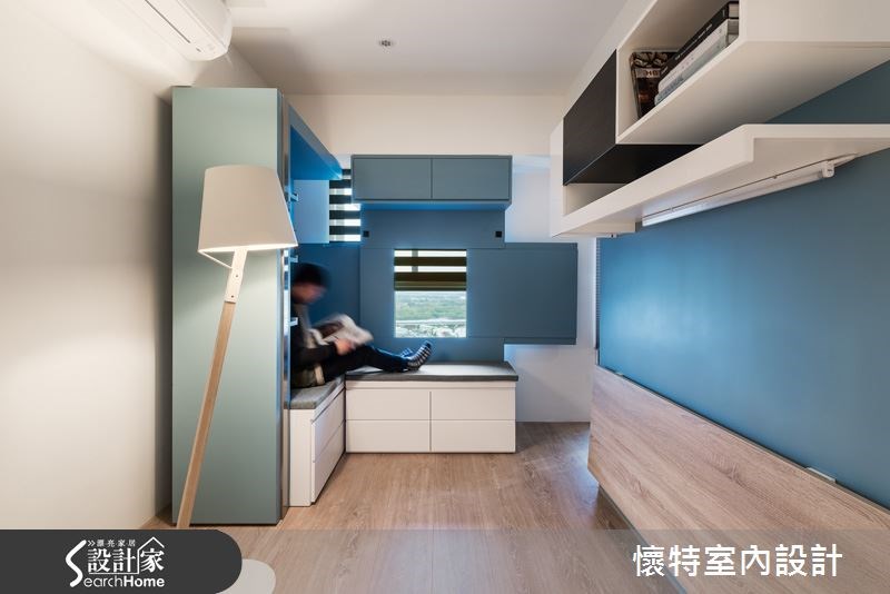 20坪新成屋(5年以下)＿現代風書房案例圖片＿懷特室內設計＿懷特_20之13