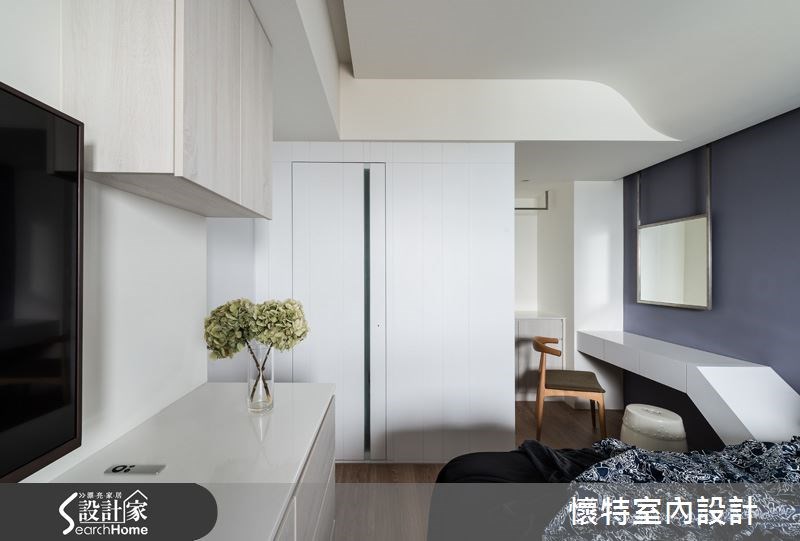 20坪新成屋(5年以下)＿現代風臥室案例圖片＿懷特室內設計＿懷特_20之16