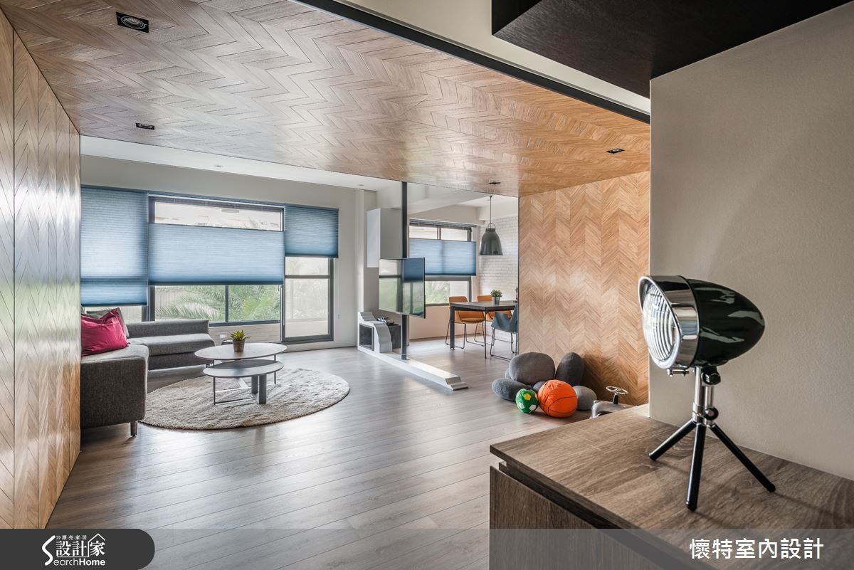 28坪新成屋(5年以下)＿現代風客廳案例圖片＿懷特室內設計＿懷特_22之1