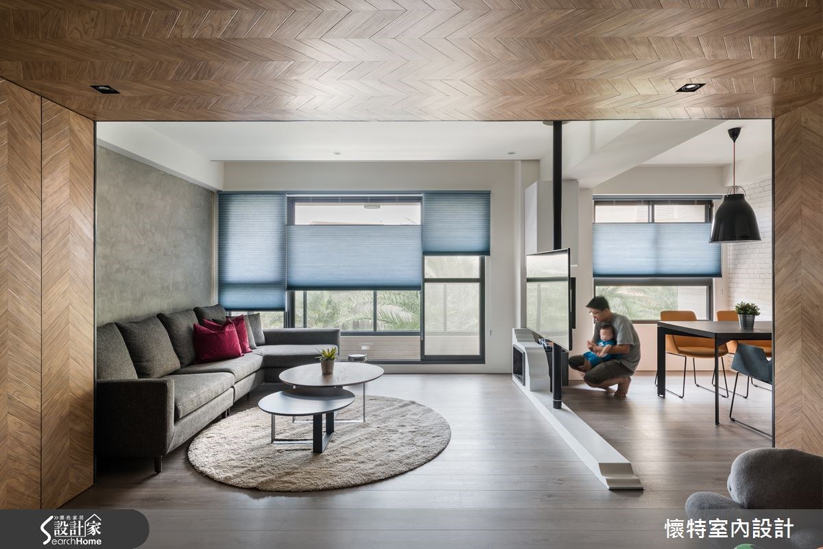 28坪新成屋(5年以下)＿現代風客廳案例圖片＿懷特室內設計＿懷特_22之3