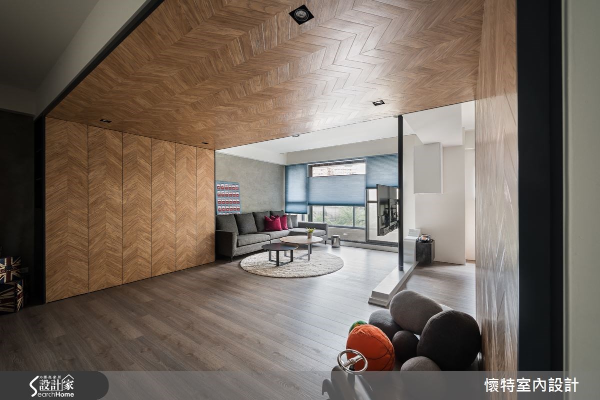 28坪新成屋(5年以下)＿現代風客廳案例圖片＿懷特室內設計＿懷特_22之11
