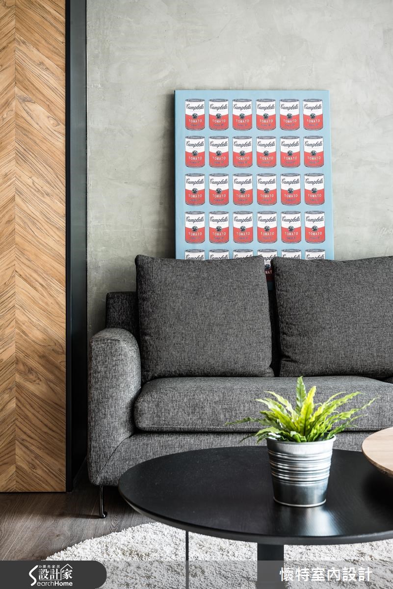 28坪新成屋(5年以下)＿現代風客廳案例圖片＿懷特室內設計＿懷特_22之12