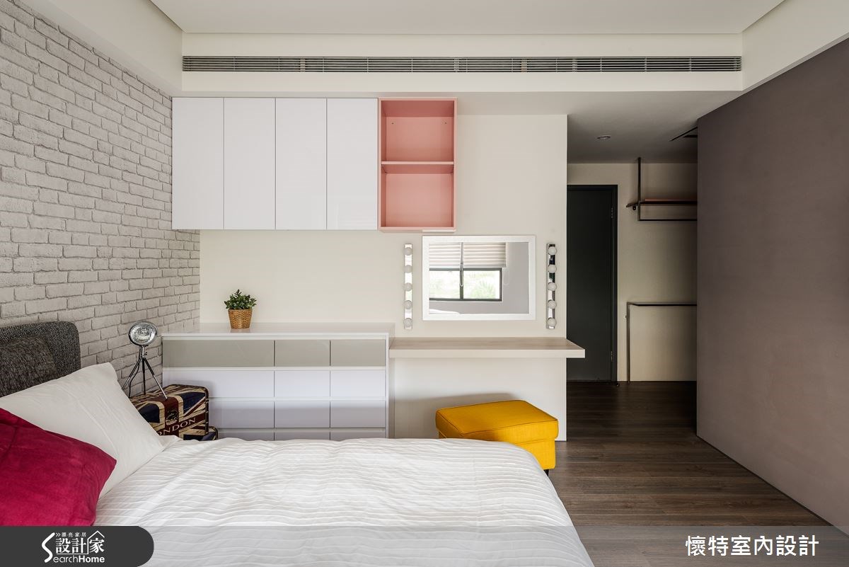 28坪新成屋(5年以下)＿現代風臥室案例圖片＿懷特室內設計＿懷特_22之16