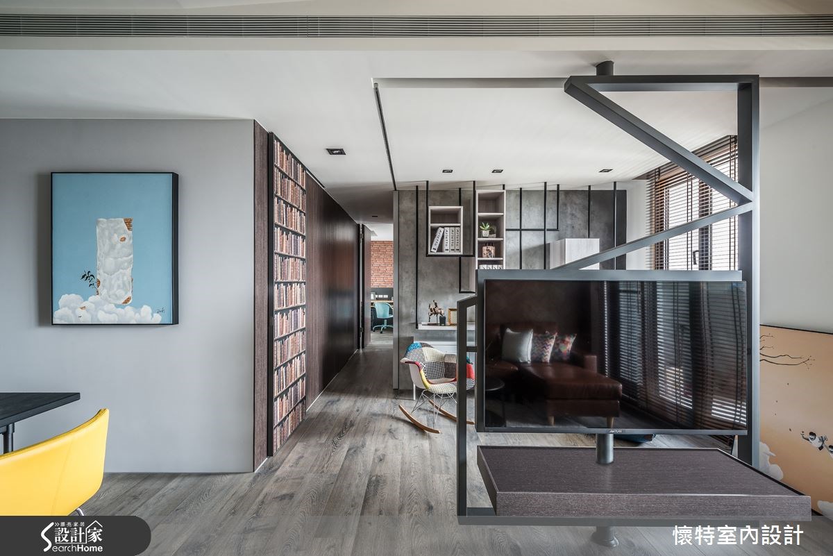 35坪新成屋(5年以下)＿現代風客廳案例圖片＿懷特室內設計＿懷特_23之1