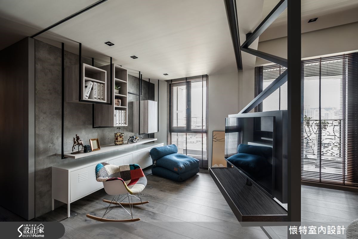 35坪新成屋(5年以下)＿現代風客廳案例圖片＿懷特室內設計＿懷特_23之2