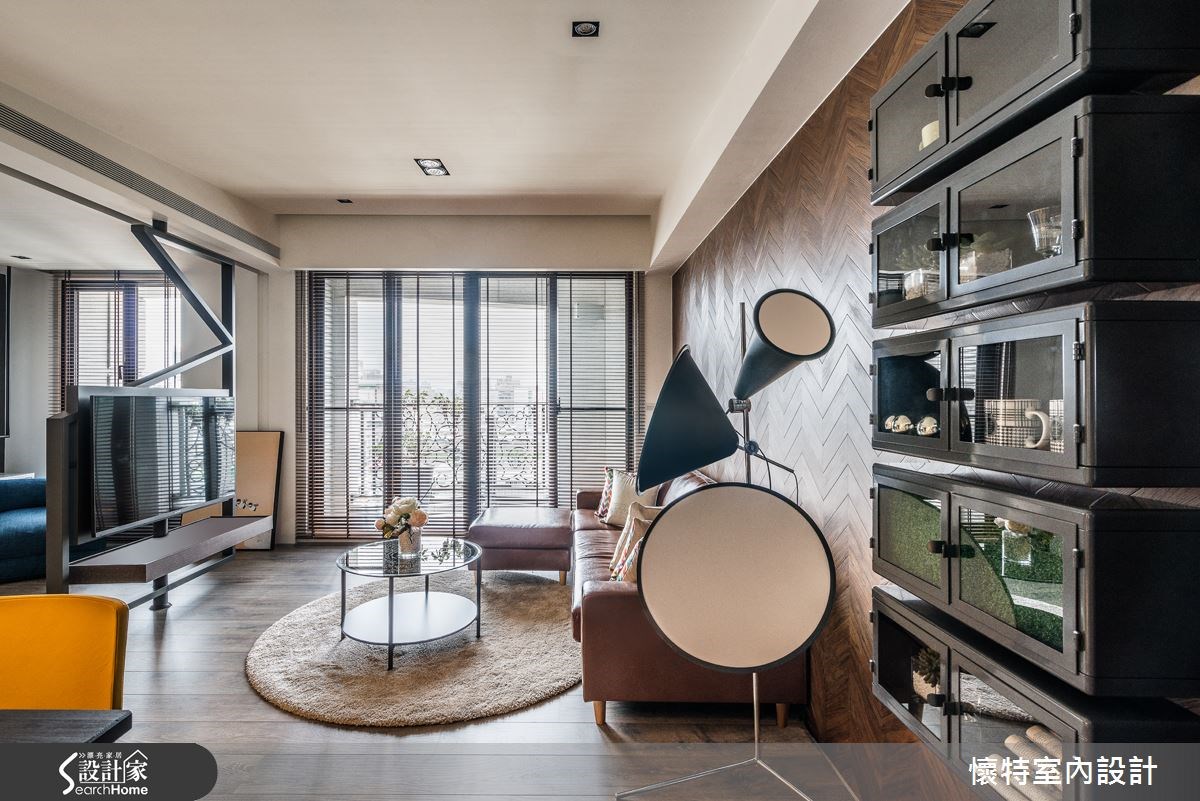35坪新成屋(5年以下)＿現代風客廳案例圖片＿懷特室內設計＿懷特_23之6