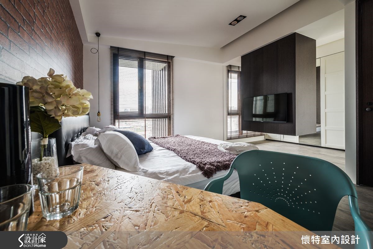35坪新成屋(5年以下)＿現代風臥室案例圖片＿懷特室內設計＿懷特_23之12
