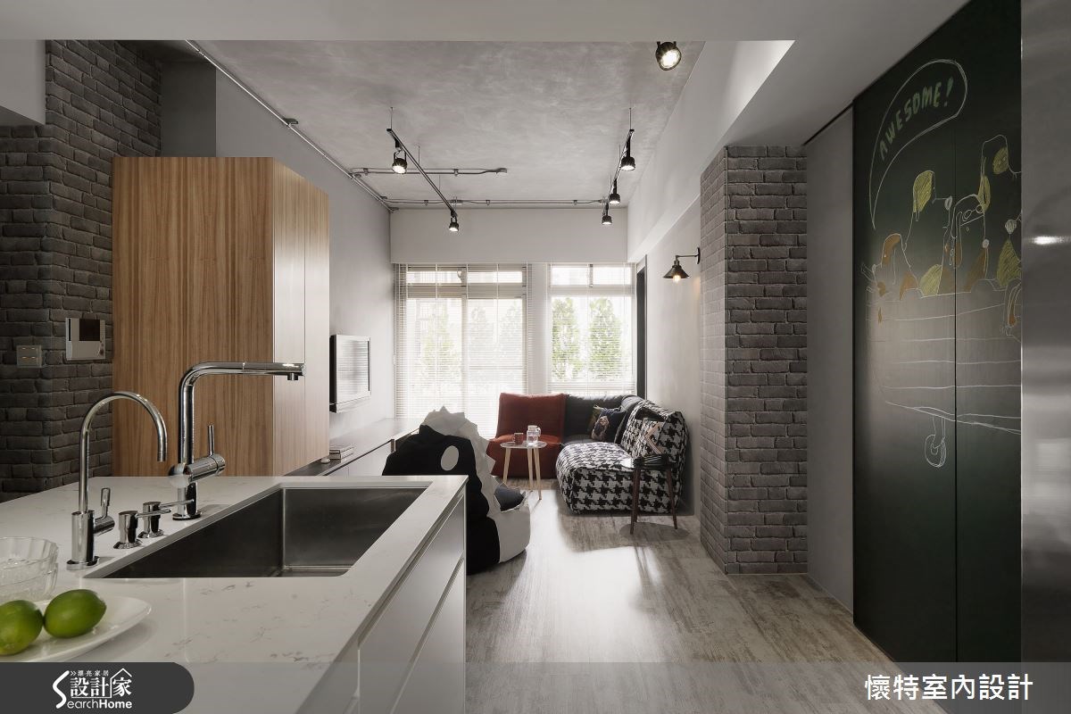 35坪＿現代風吧檯案例圖片＿懷特室內設計＿懷特_25之3