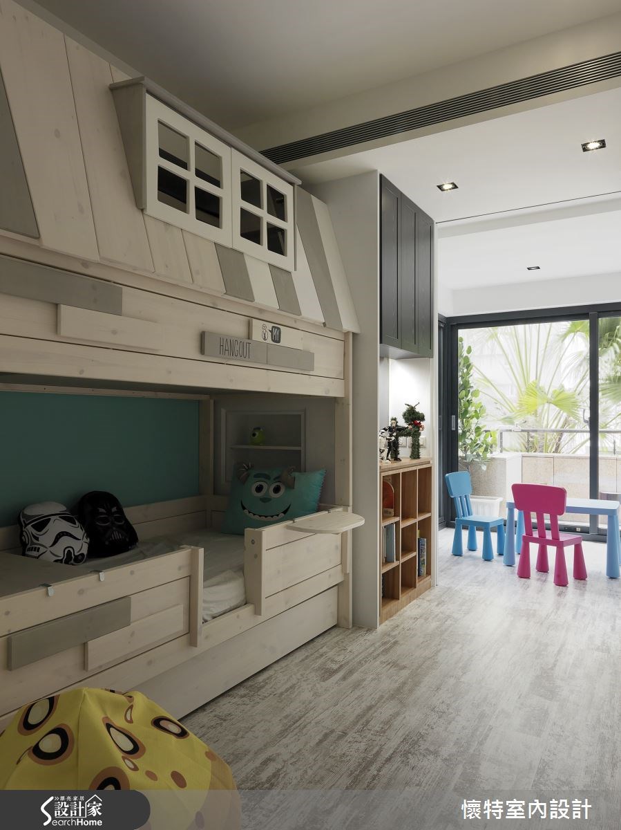 35坪＿現代風兒童房兒童房案例圖片＿懷特室內設計＿懷特_25之11