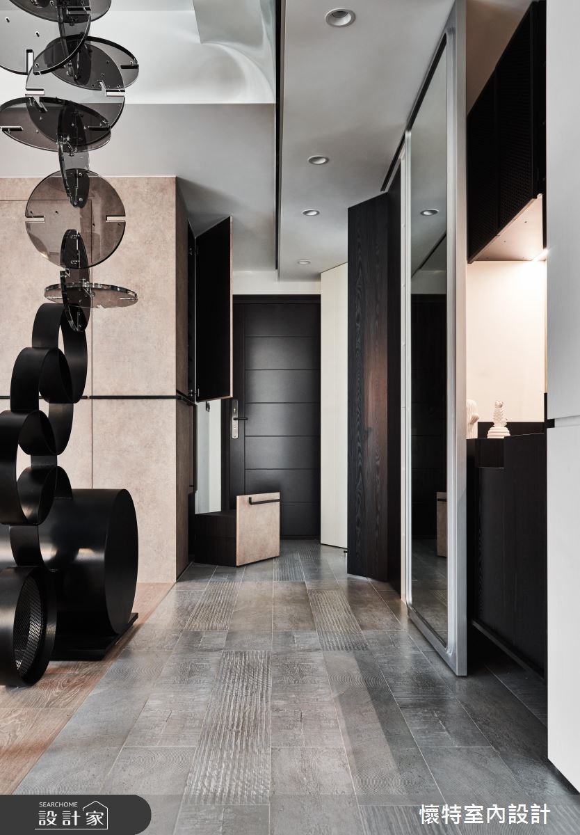 25坪中古屋(5~15年)＿現代風玄關案例圖片＿懷特室內設計＿懷特_32之3
