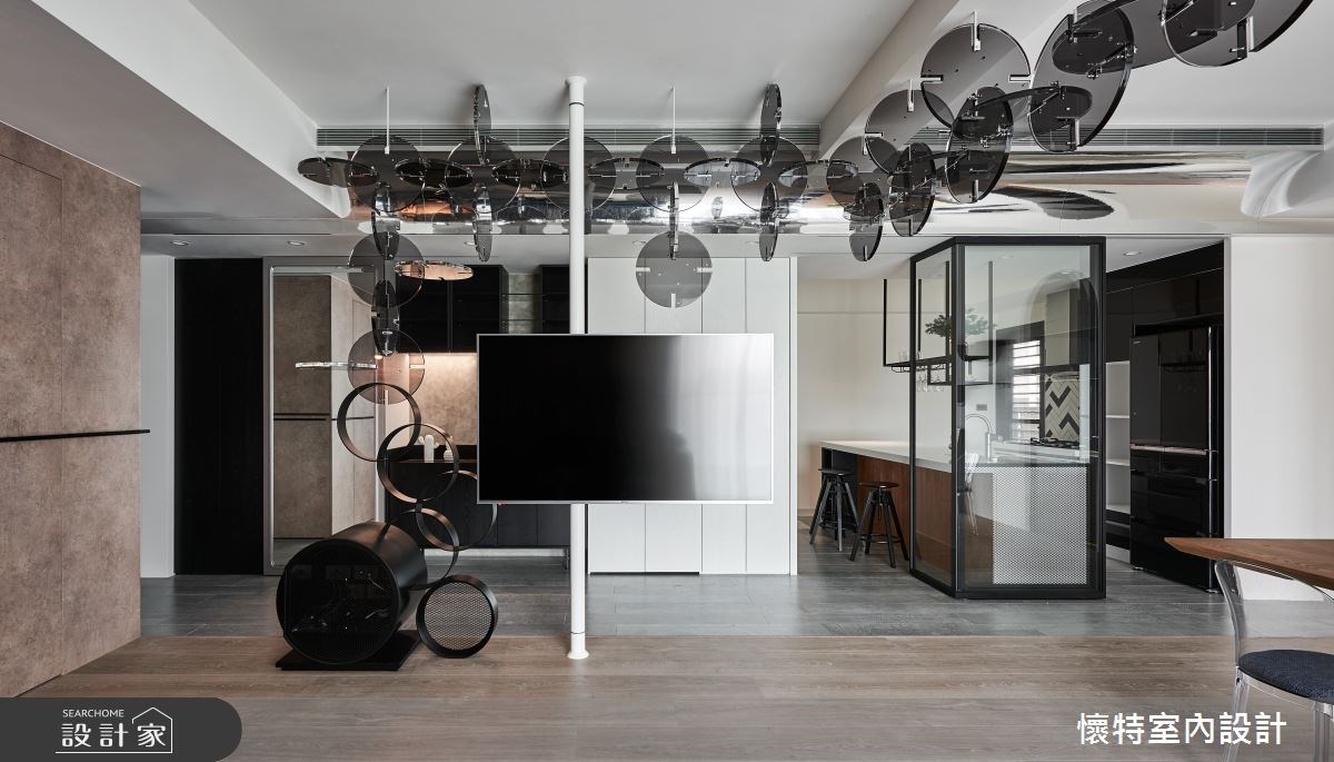 25坪中古屋(5~15年)＿現代風客廳案例圖片＿懷特室內設計＿懷特_32之10