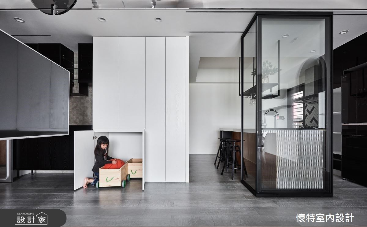 25坪中古屋(5~15年)＿現代風餐廳案例圖片＿懷特室內設計＿懷特_32之11