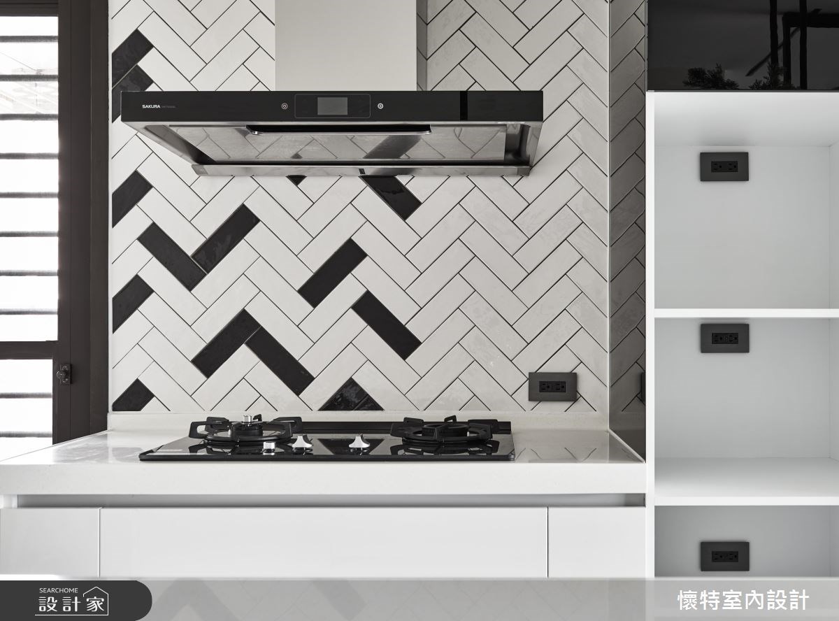 25坪中古屋(5~15年)＿現代風廚房案例圖片＿懷特室內設計＿懷特_32之12