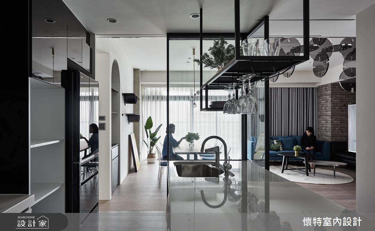 25坪中古屋(5~15年)＿現代風客廳餐廳案例圖片＿懷特室內設計＿懷特_32之13