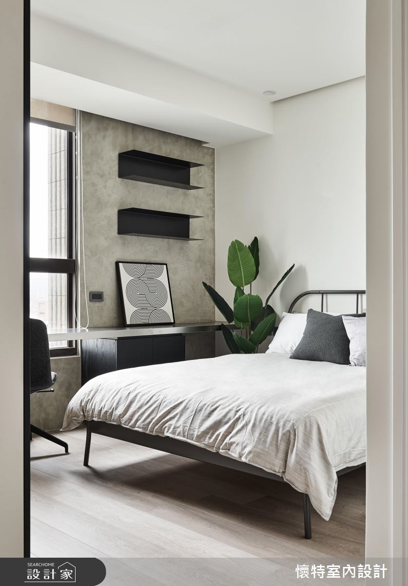 25坪中古屋(5~15年)＿現代風臥室案例圖片＿懷特室內設計＿懷特_32之20