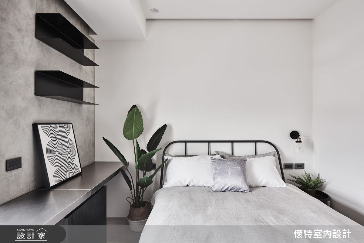25坪中古屋(5~15年)＿現代風臥室案例圖片＿懷特室內設計＿懷特_32之21