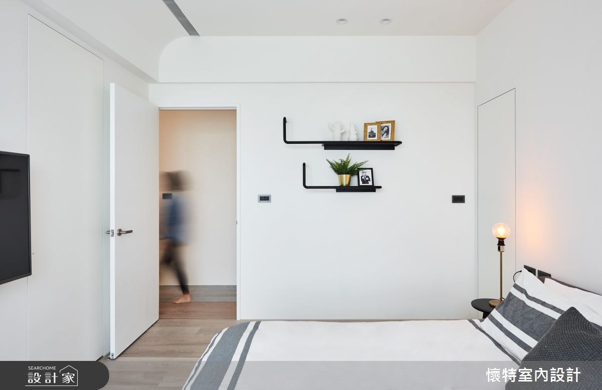 25坪中古屋(5~15年)＿現代風臥室案例圖片＿懷特室內設計＿懷特_32之24