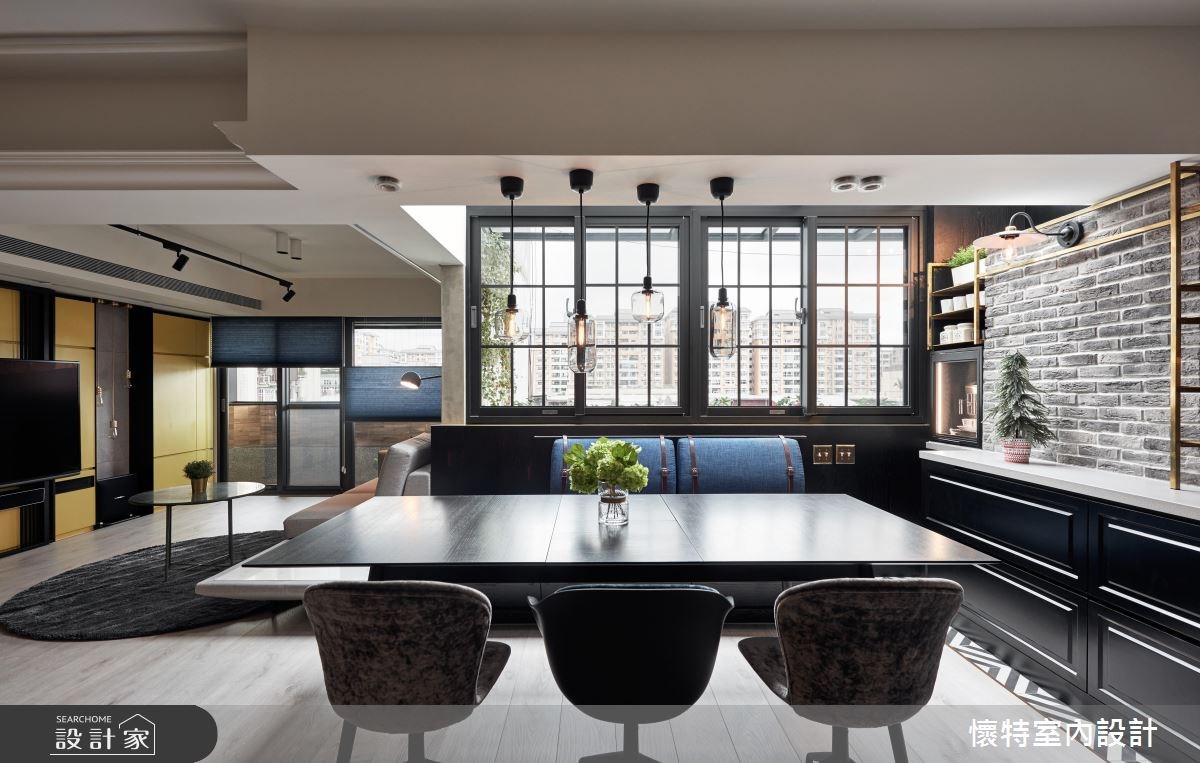 45坪老屋(16~30年)＿北歐風餐廳案例圖片＿懷特室內設計＿懷特_33之7