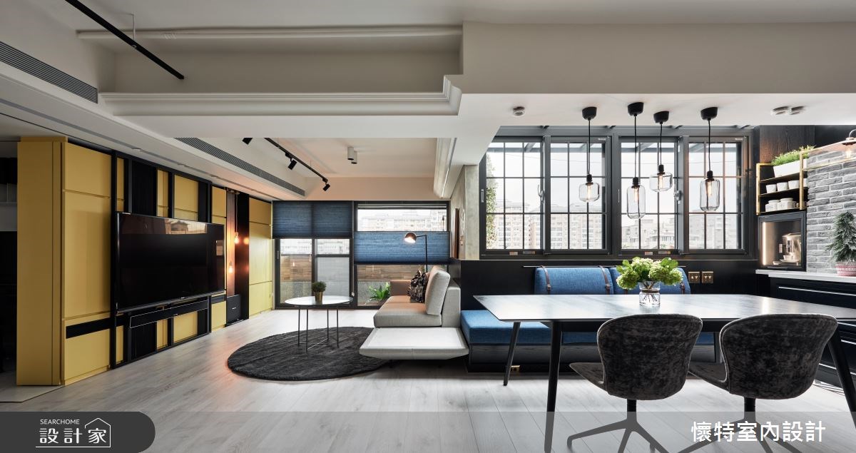 45坪老屋(16~30年)＿北歐風客廳餐廳案例圖片＿懷特室內設計＿懷特_33之8