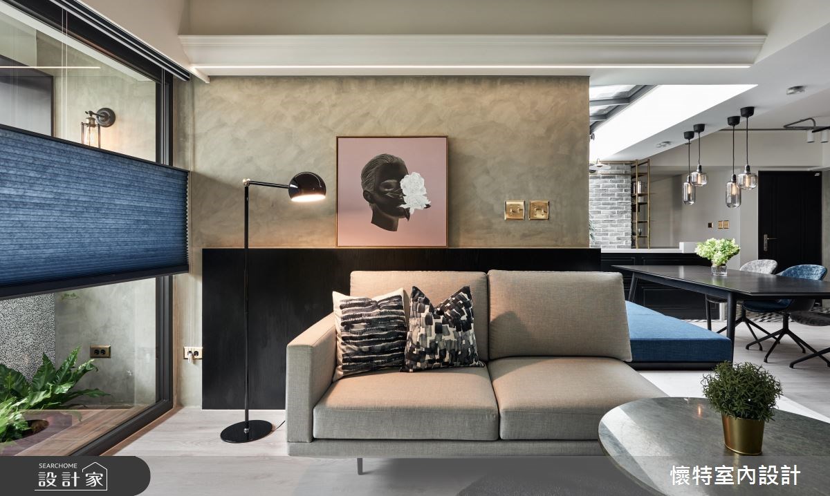 45坪老屋(16~30年)＿北歐風客廳案例圖片＿懷特室內設計＿懷特_33之10
