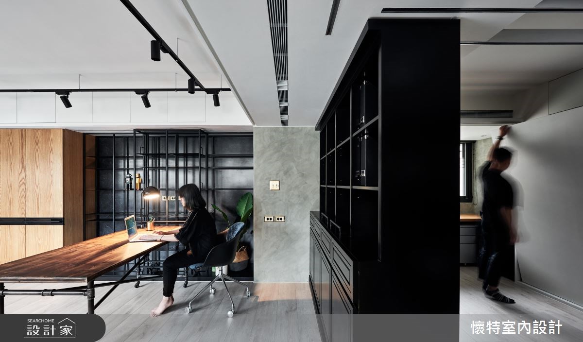 45坪老屋(16~30年)＿北歐風工作區案例圖片＿懷特室內設計＿懷特_33之18