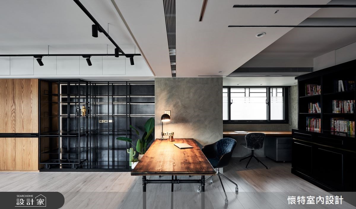 45坪老屋(16~30年)＿北歐風工作區案例圖片＿懷特室內設計＿懷特_33之20