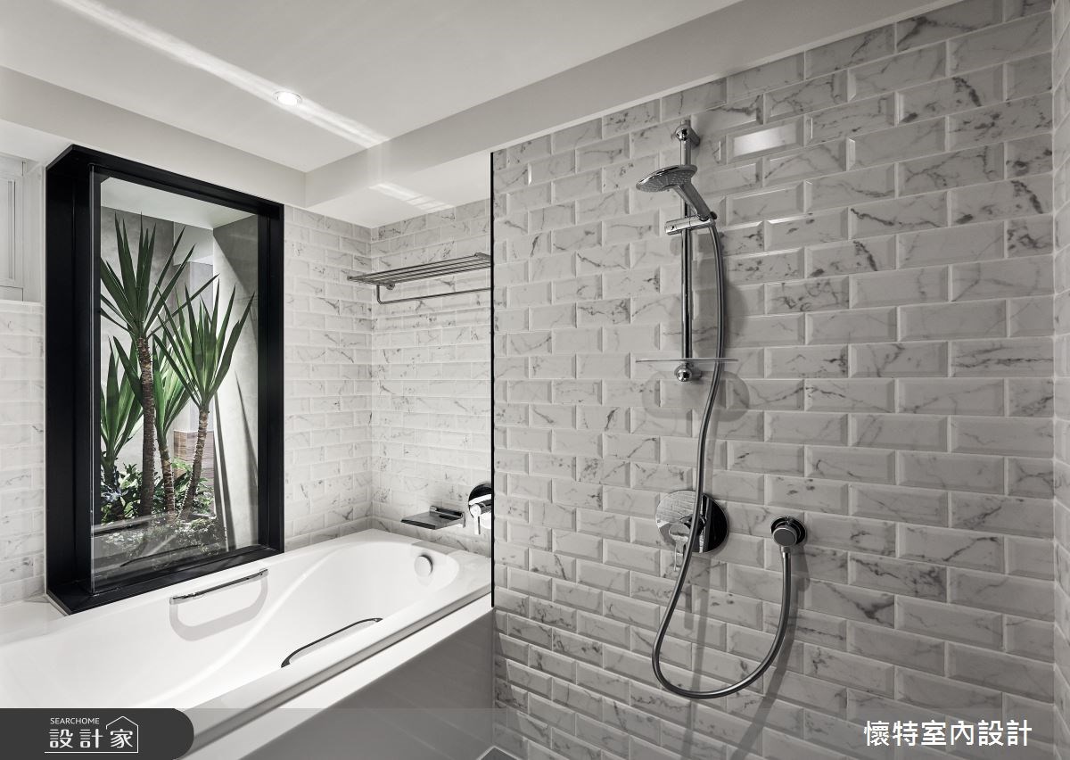 45坪老屋(16~30年)＿北歐風浴室案例圖片＿懷特室內設計＿懷特_33之28