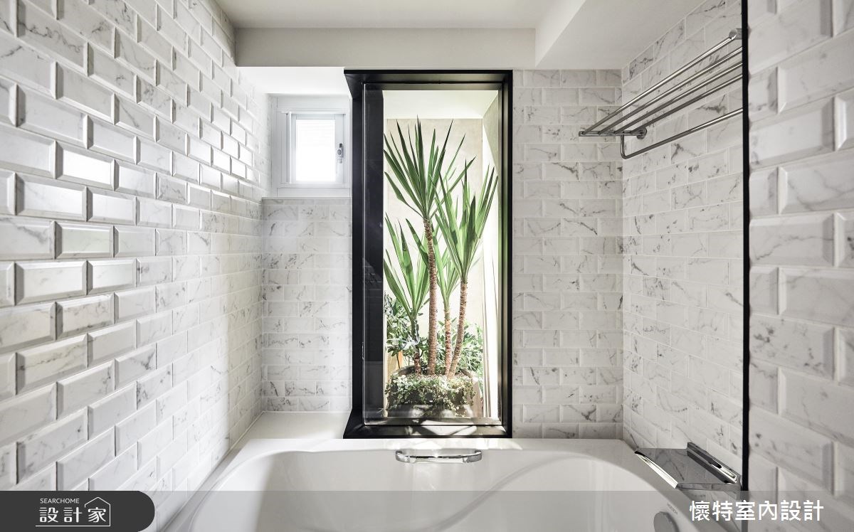 45坪老屋(16~30年)＿北歐風浴室案例圖片＿懷特室內設計＿懷特_33之29