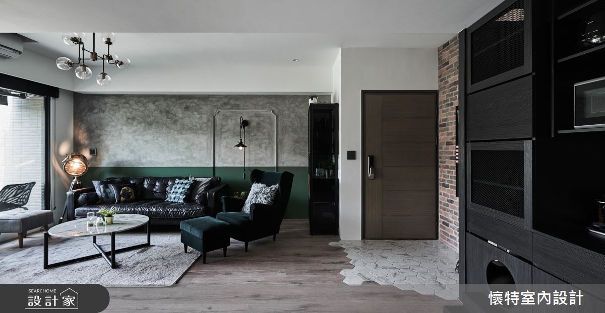 22坪新成屋(5年以下)＿現代風客廳案例圖片＿懷特室內設計＿懷特_34之6