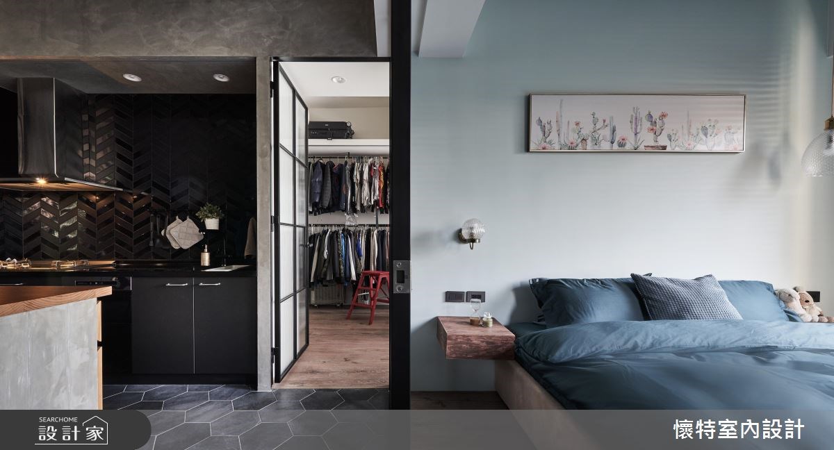 22坪新成屋(5年以下)＿現代風臥室案例圖片＿懷特室內設計＿懷特_34之17