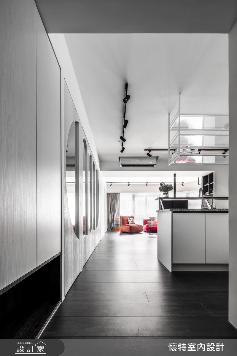 35坪老屋(16~30年)＿現代風玄關案例圖片＿懷特室內設計＿懷特_38之1