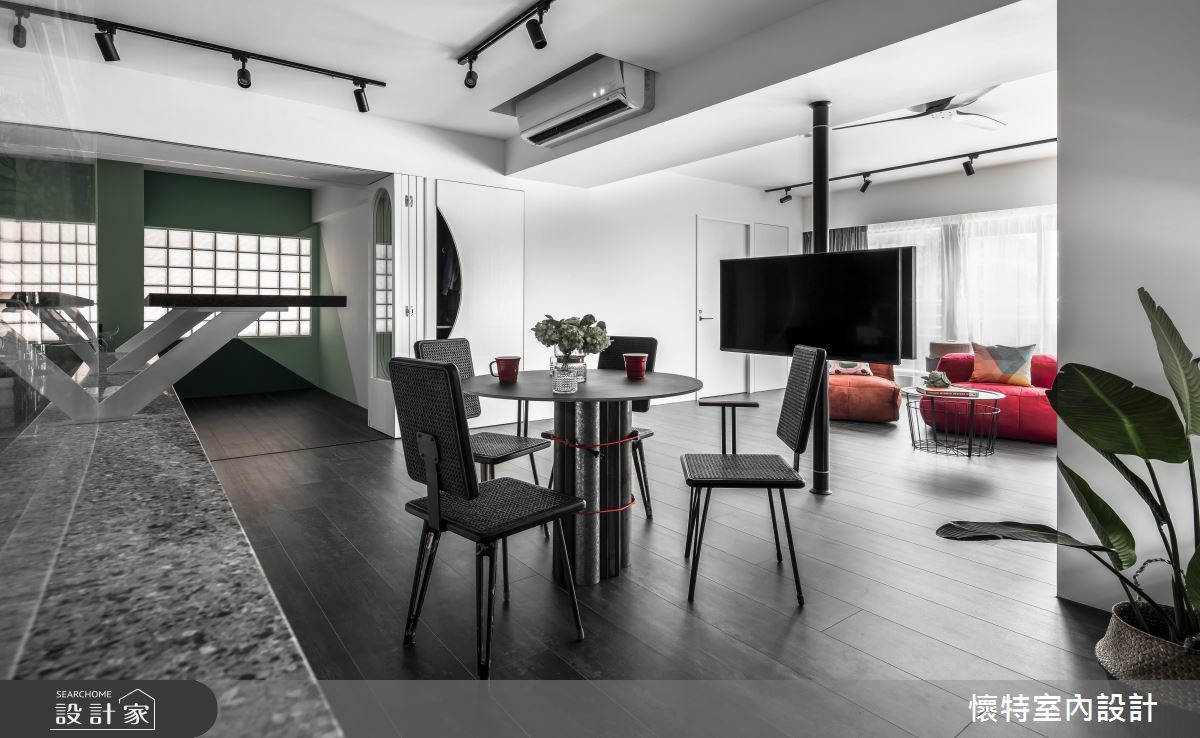 35坪老屋(16~30年)＿現代風餐廳案例圖片＿懷特室內設計＿懷特_38之8