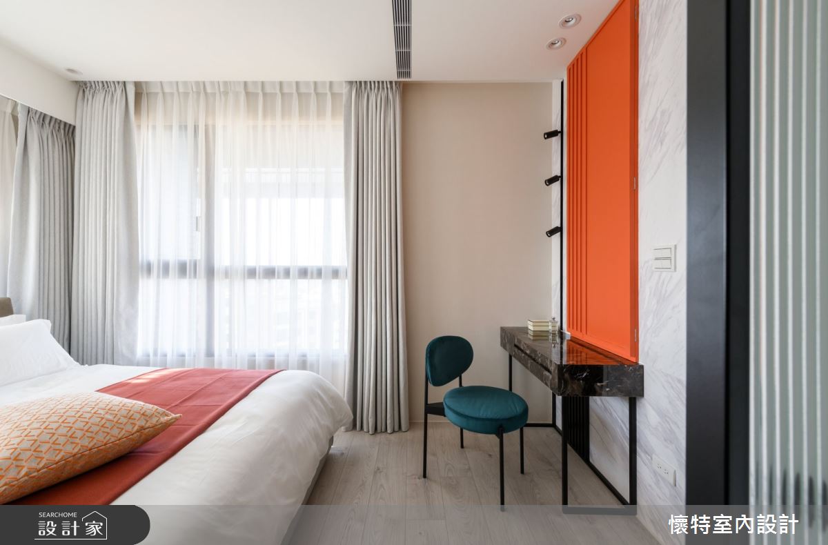 23坪新成屋(5年以下)＿現代風臥室案例圖片＿懷特室內設計＿懷特_41之23