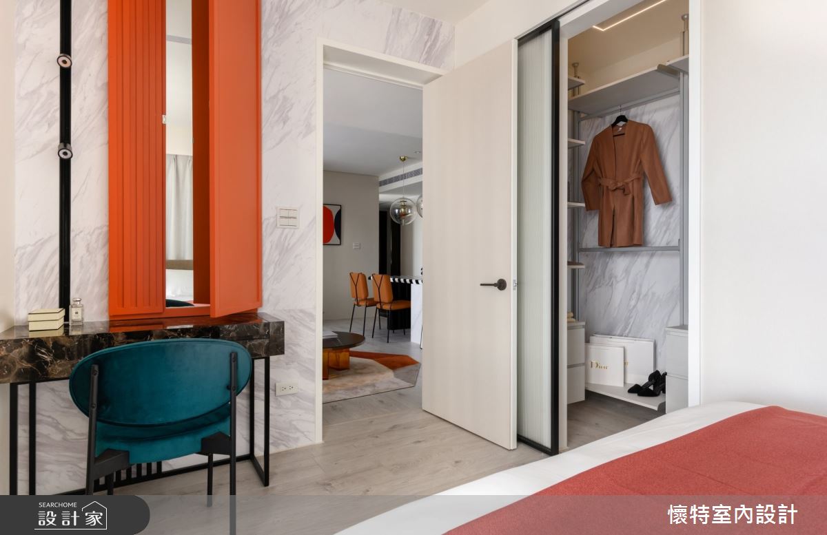 23坪新成屋(5年以下)＿現代風臥室案例圖片＿懷特室內設計＿懷特_41之22