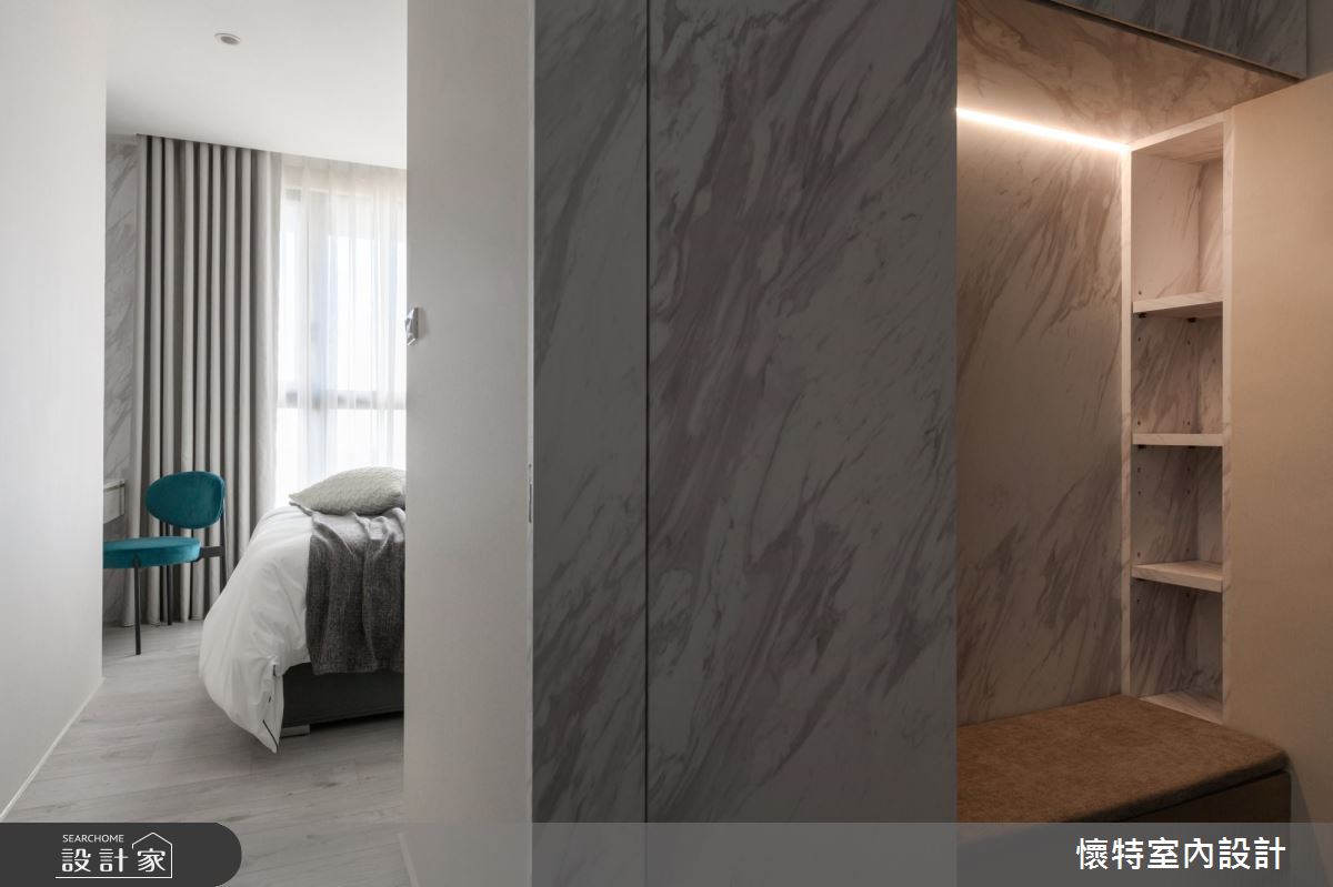 23坪新成屋(5年以下)＿現代風臥室案例圖片＿懷特室內設計＿懷特_41之25