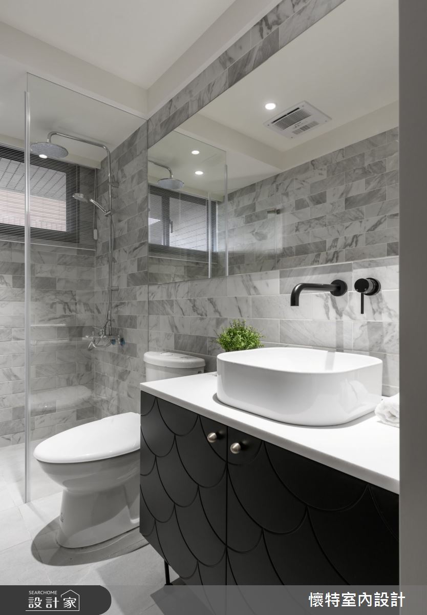 23坪新成屋(5年以下)＿現代風浴室案例圖片＿懷特室內設計＿懷特_41之29