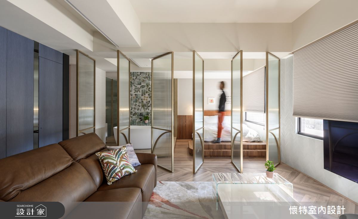 30坪新成屋(5年以下)＿混搭風客廳案例圖片＿懷特室內設計＿懷特_42之5