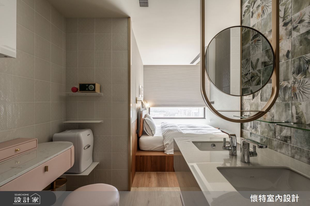 30坪新成屋(5年以下)＿混搭風臥室浴室案例圖片＿懷特室內設計＿懷特_42之11