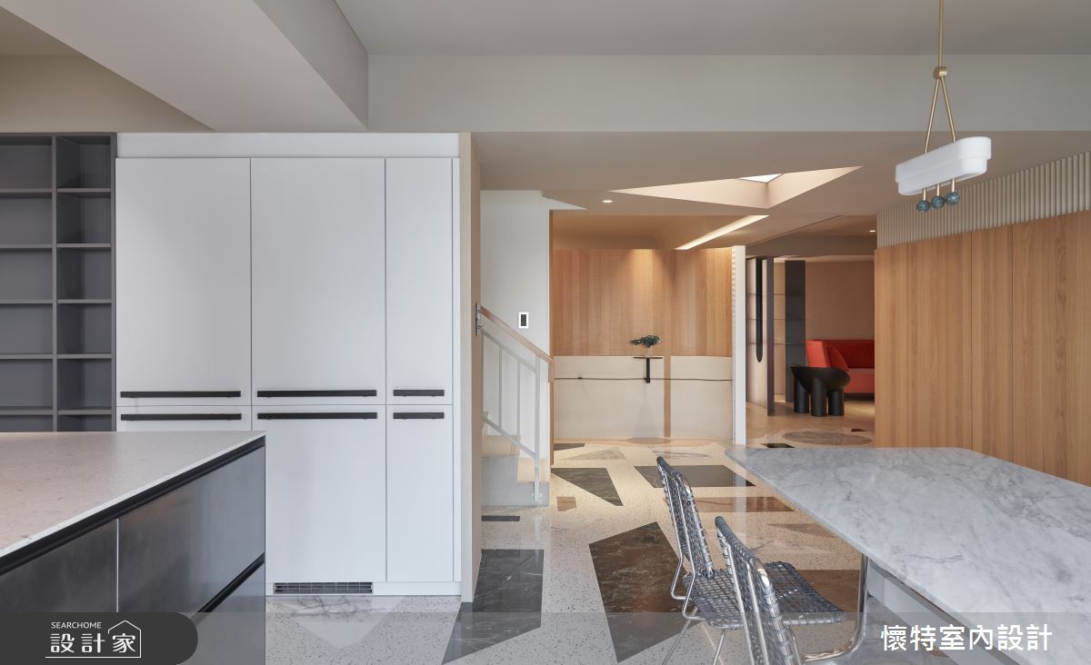 77坪老屋(16~30年)＿簡約風餐廳吧檯案例圖片＿懷特室內設計＿懷特_43之19