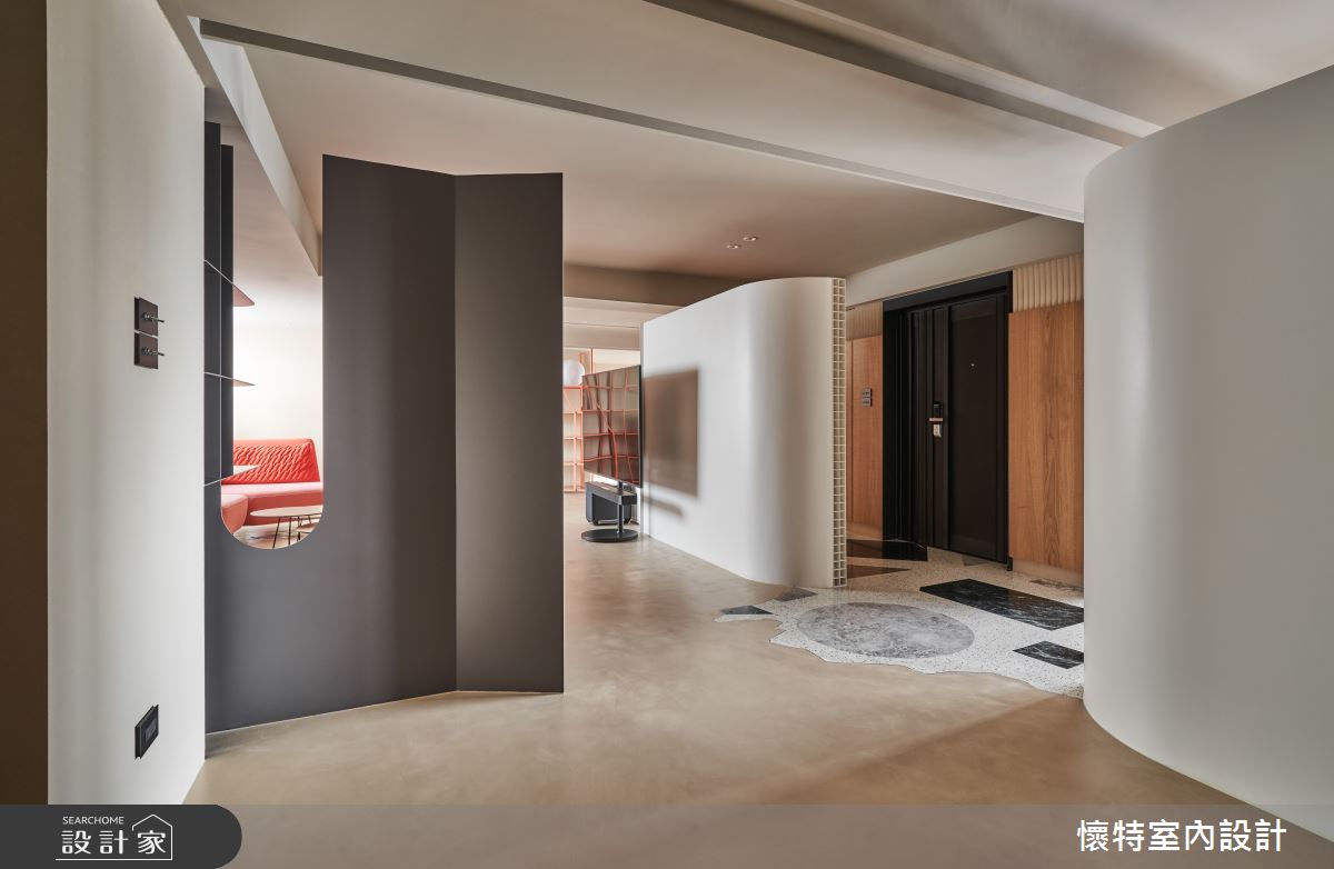 77坪老屋(16~30年)＿簡約風玄關案例圖片＿懷特室內設計＿懷特_43之1