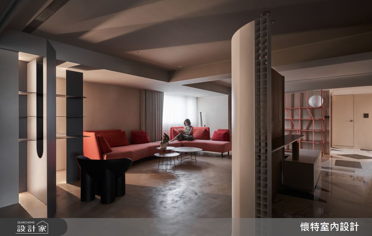 77坪老屋(16~30年)＿簡約風客廳案例圖片＿懷特室內設計＿懷特_43之2