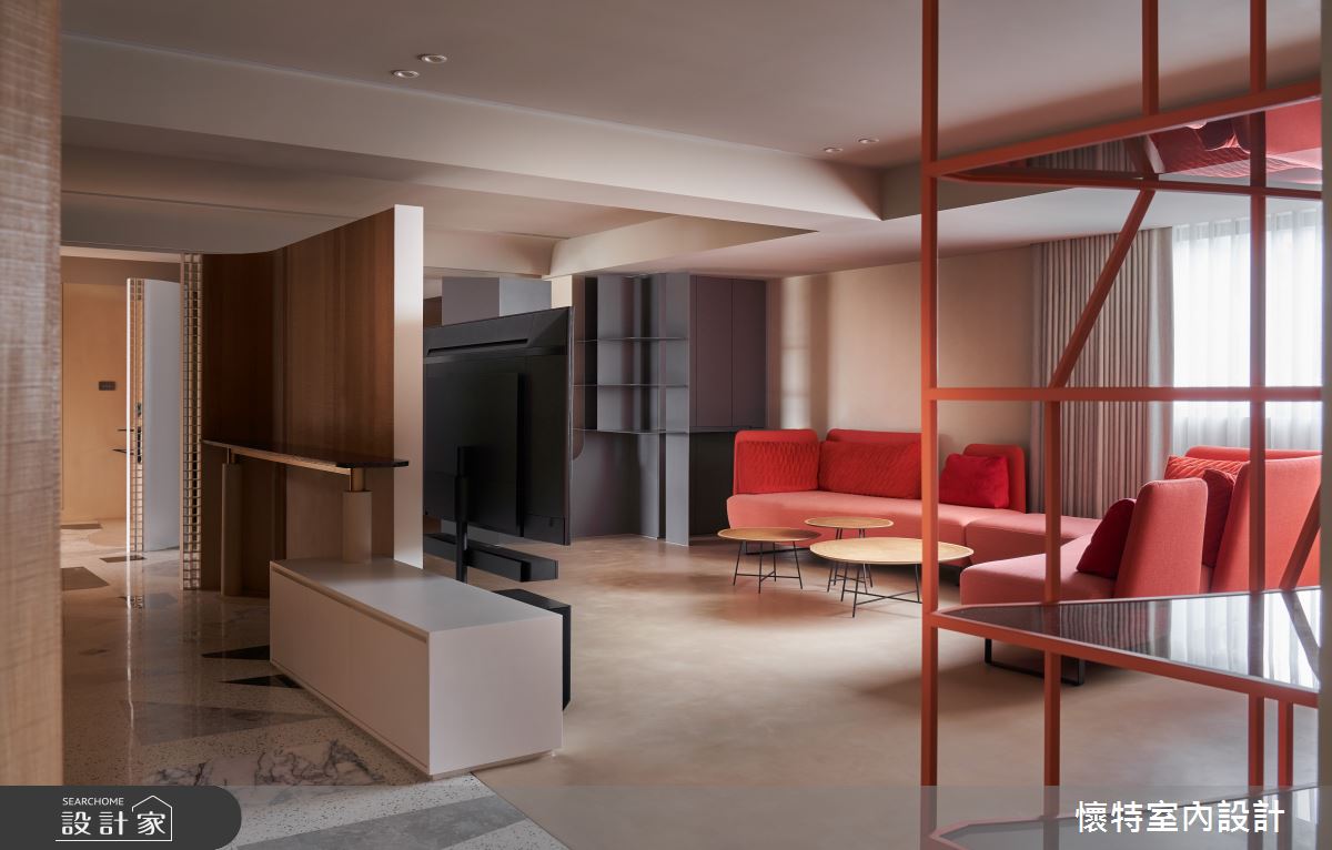 77坪老屋(16~30年)＿簡約風客廳案例圖片＿懷特室內設計＿懷特_43之5