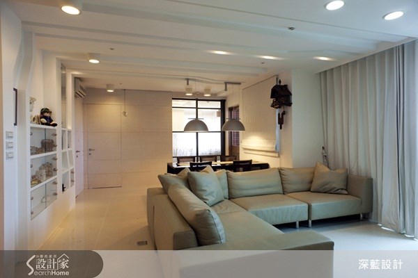 40坪新成屋(5年以下)＿休閒風案例圖片＿宸璽設計＿深藍_12之4