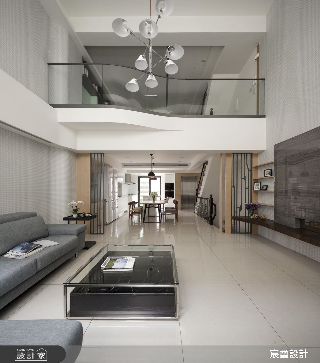 85坪新成屋(5年以下)＿現代風客廳案例圖片＿宸璽設計＿宸璽_01之1