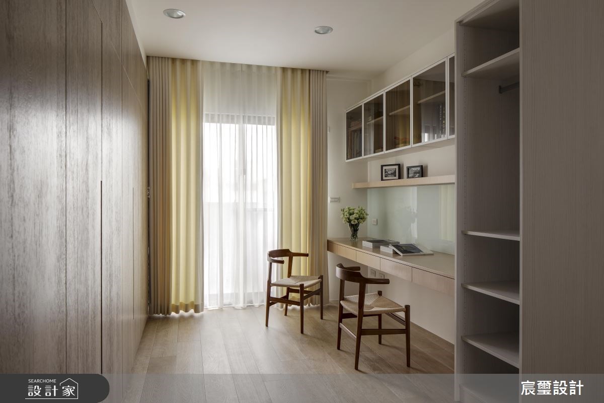 85坪新成屋(5年以下)＿現代風書房案例圖片＿宸璽設計＿宸璽_01之12