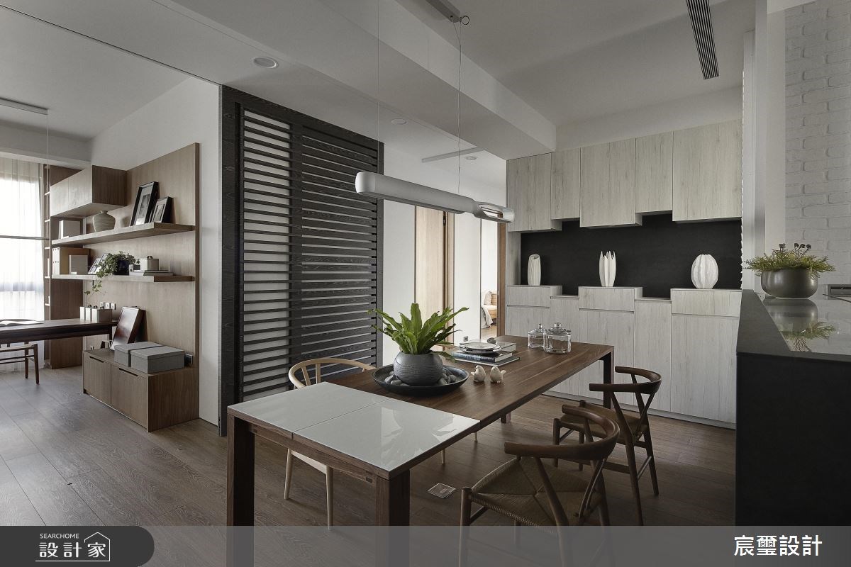 70坪預售屋＿現代風餐廳案例圖片＿宸璽設計＿宸璽_02之13