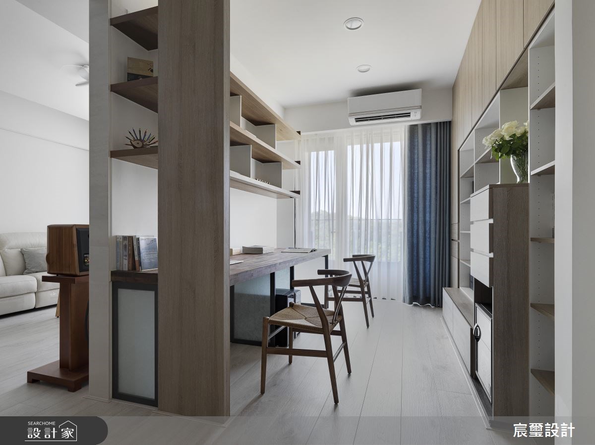 35坪新成屋(5年以下)＿現代風書房案例圖片＿宸璽設計＿宸璽_03之7